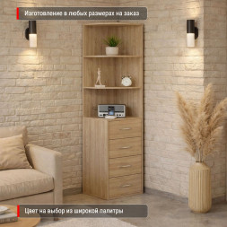 Угловой стеллаж Дерея