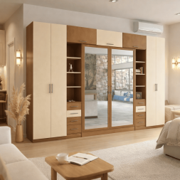 Шкаф-кровать трансформер Пьерро