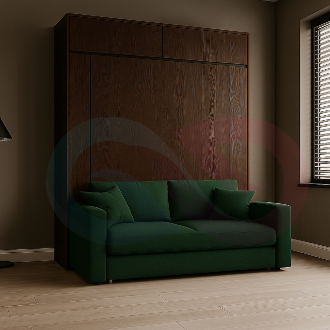 Шкаф-кровать трансформер с диваном Кремина