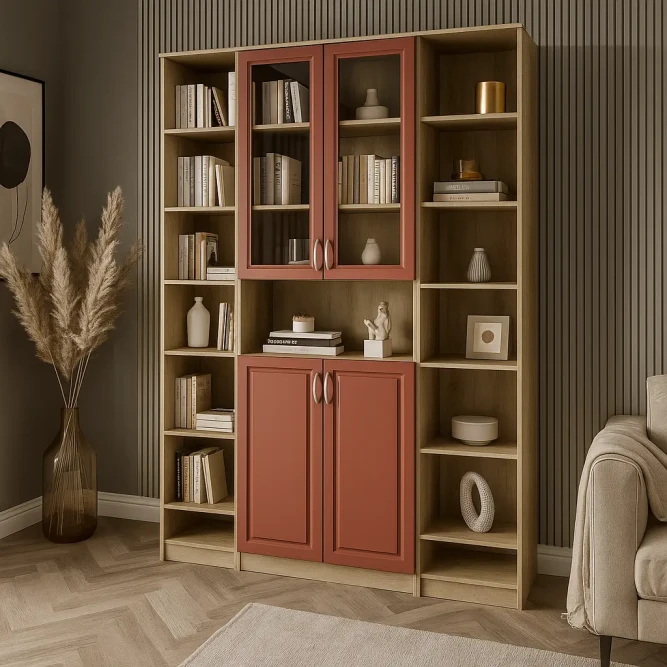 Книжный шкаф-стеллаж Офелия