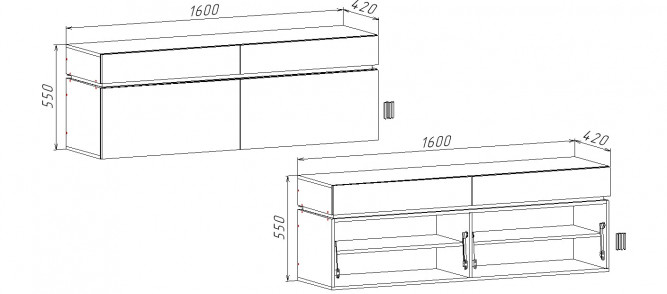Тумба под тв Миранда