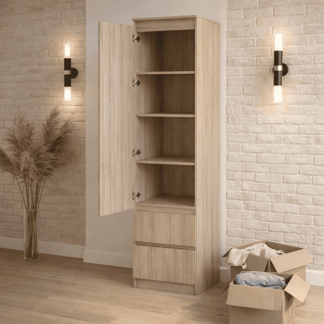 Шкаф-пенал Мальм