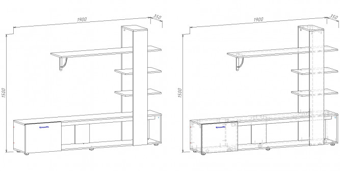 Тумба под тв Фогги