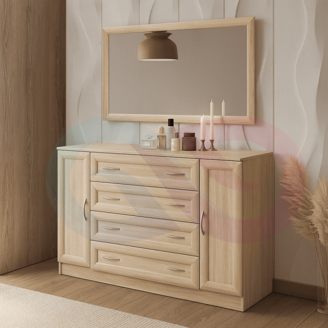 Комод с зеркалом Лана 2