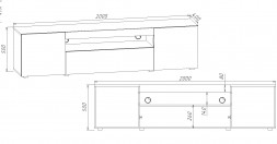 Тумба под тв Фиеста